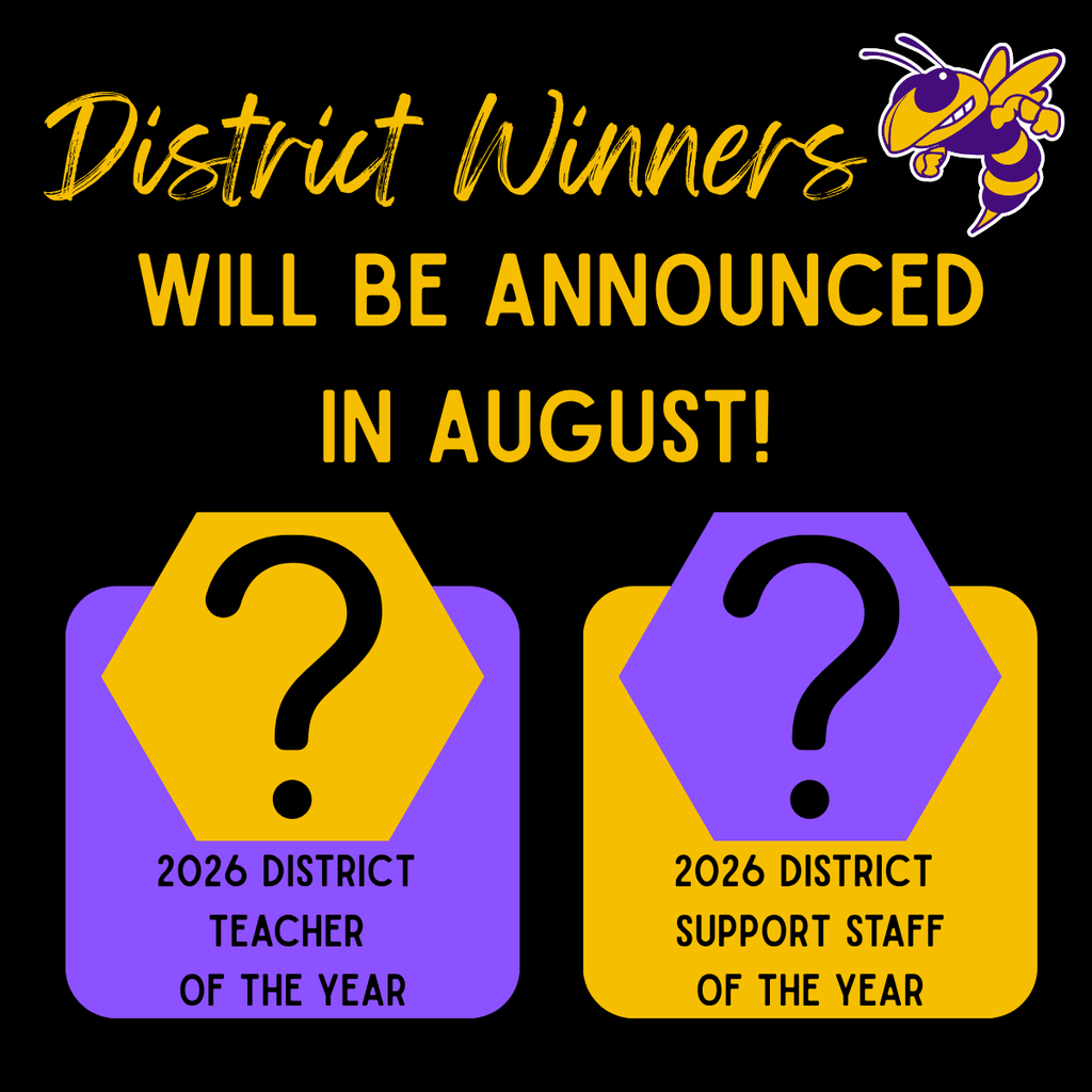 District Winners will be announced in August