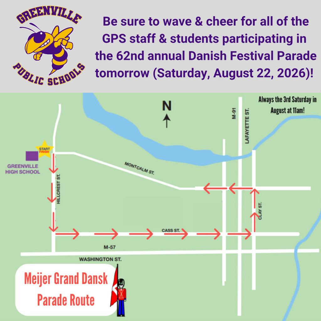 Danish Festival Parade Route