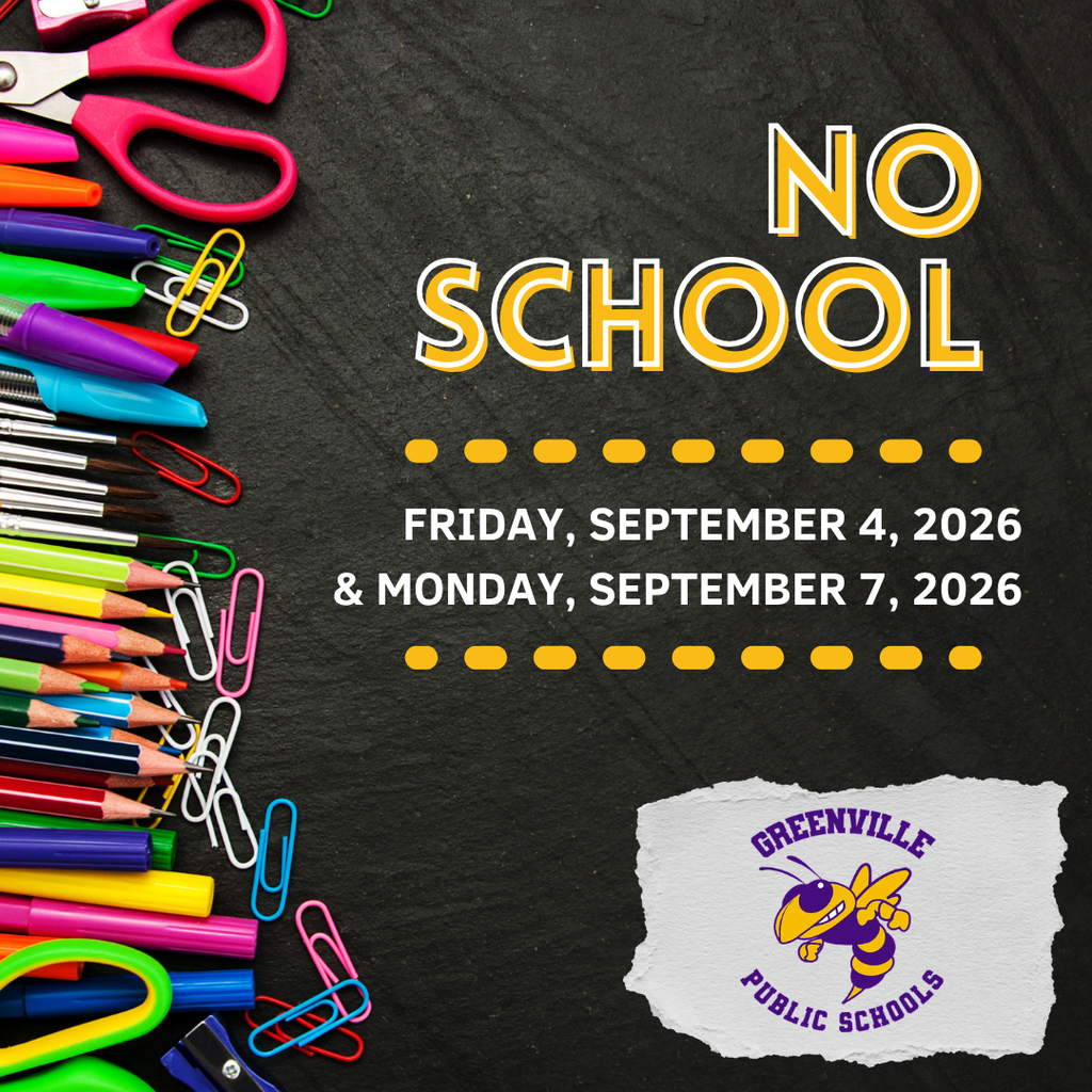 GPS No School - Friday, September 4, 2026 & Monday, September 7, 2026