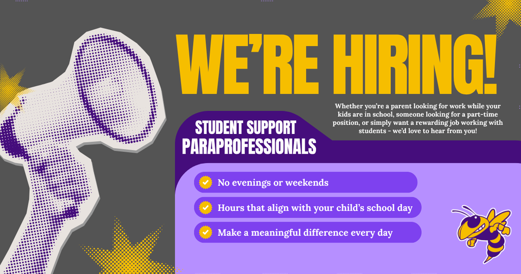 Now Hiring Paraprofessionals
