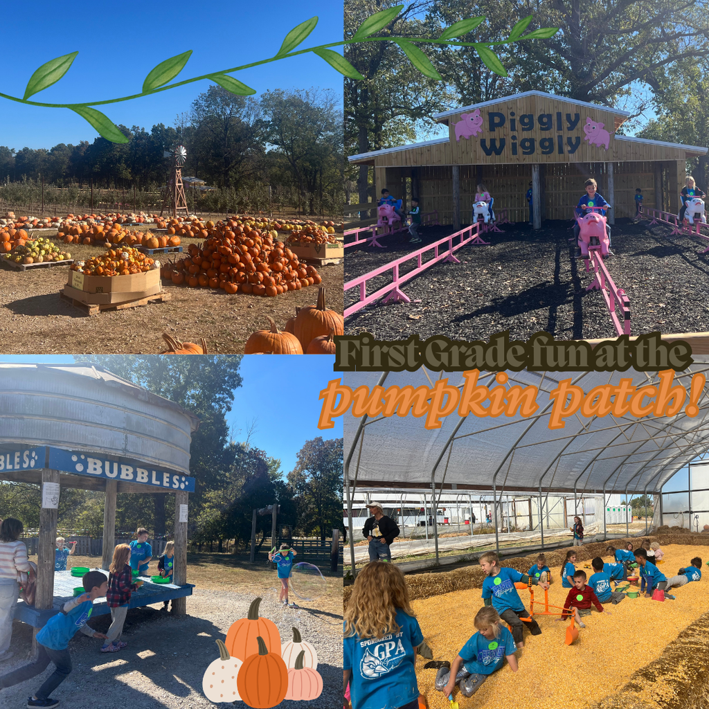 1st Grade Pumpkin patch