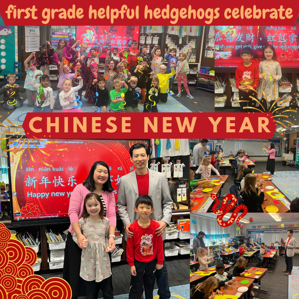 first grade celebrate Chinese New Year