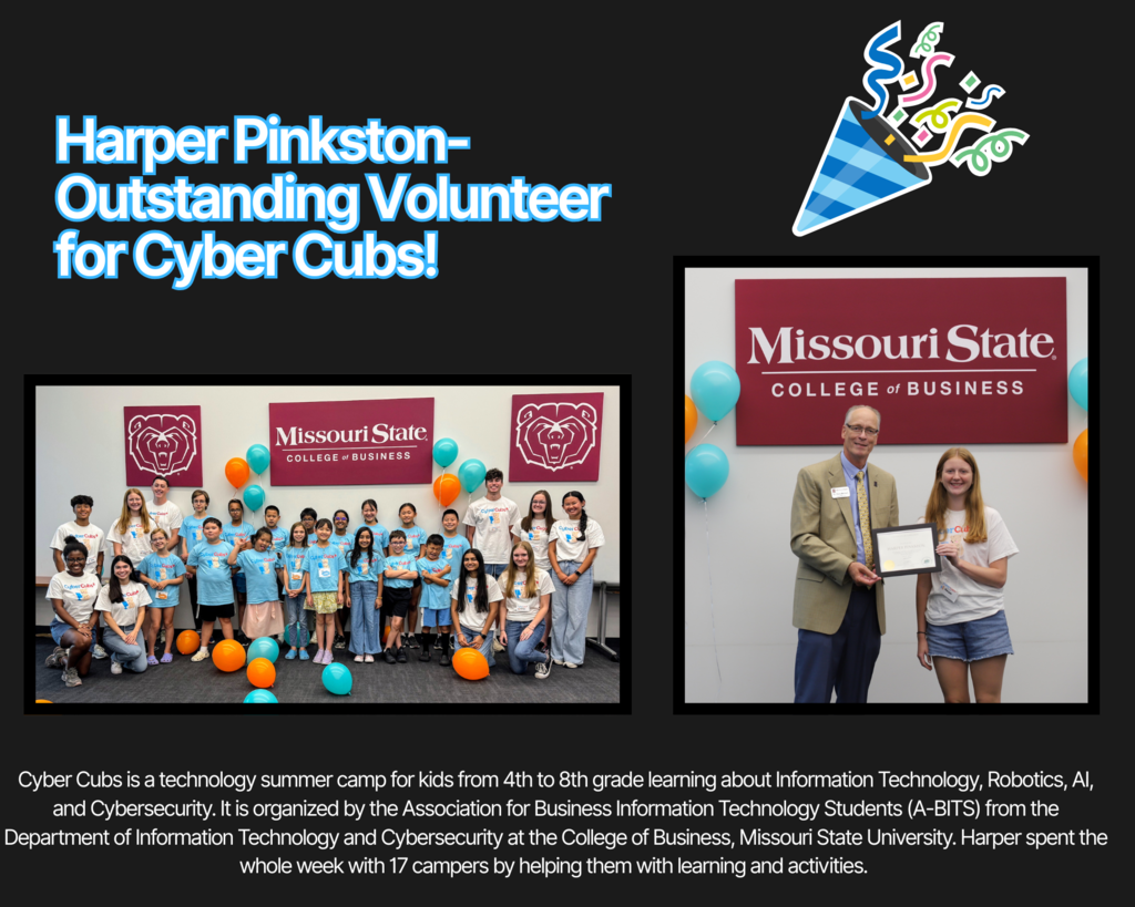 Volunteer - Harper Pinkston 