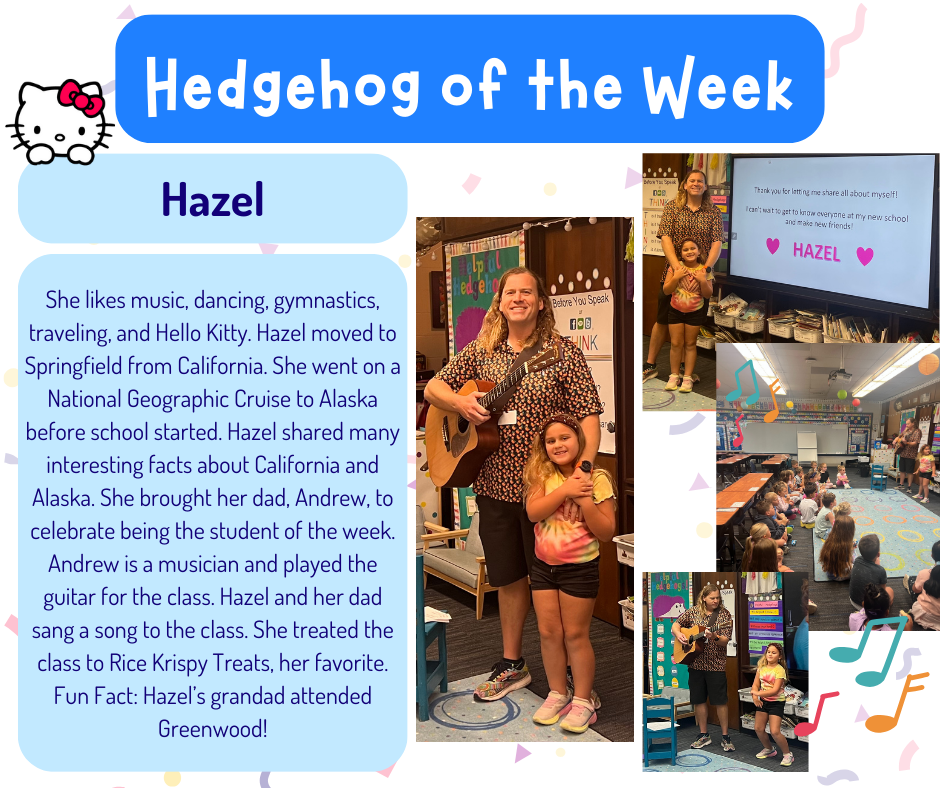 Hazel is the Hedgehog of the Week!