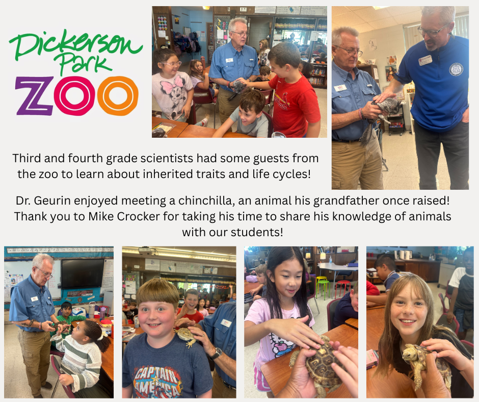 guests from the zoo!