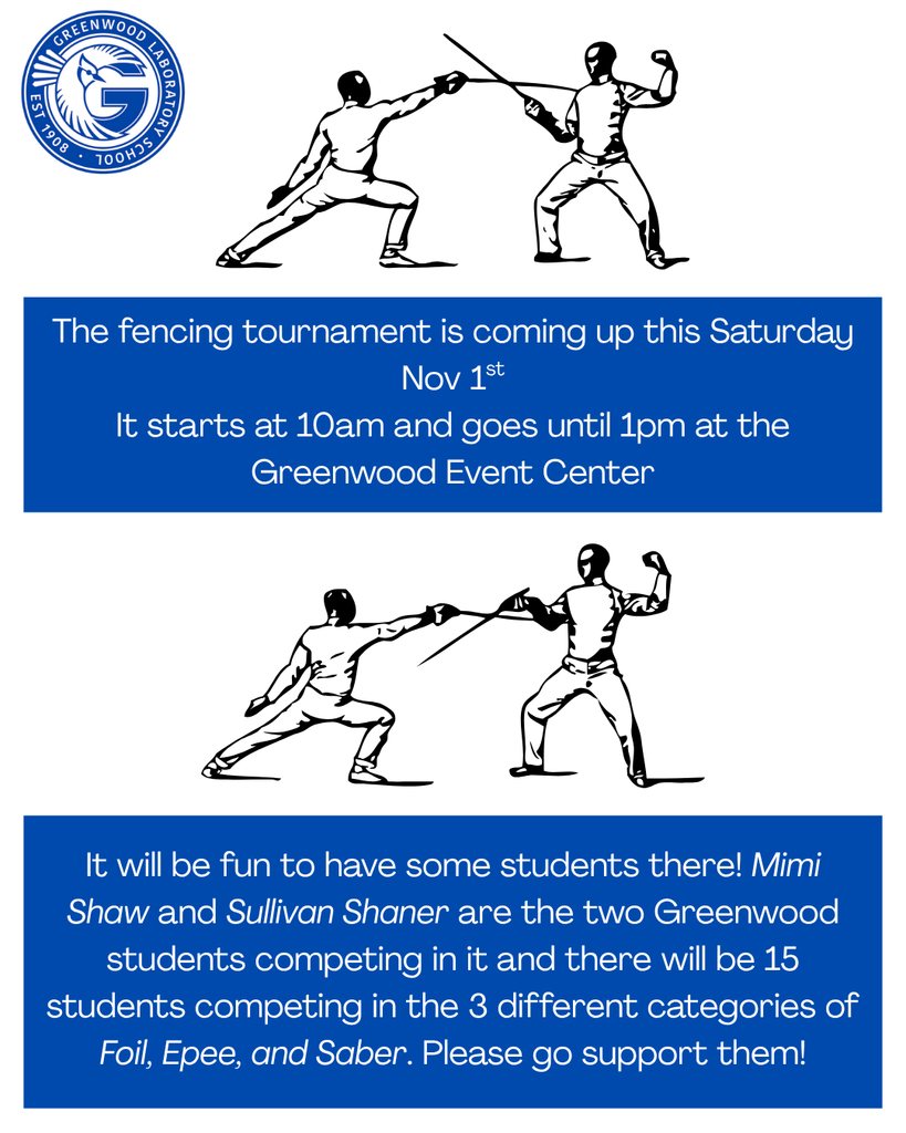 Fencing Tournament at Greenwood