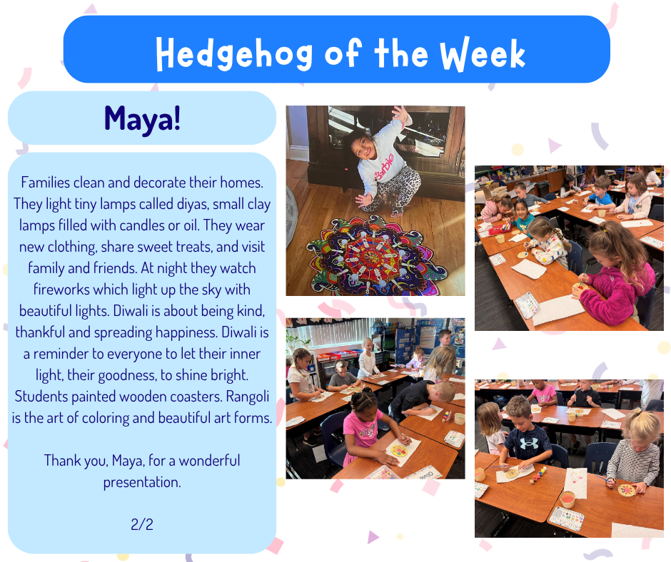 Hedgehog of the Week - Maya - part 2