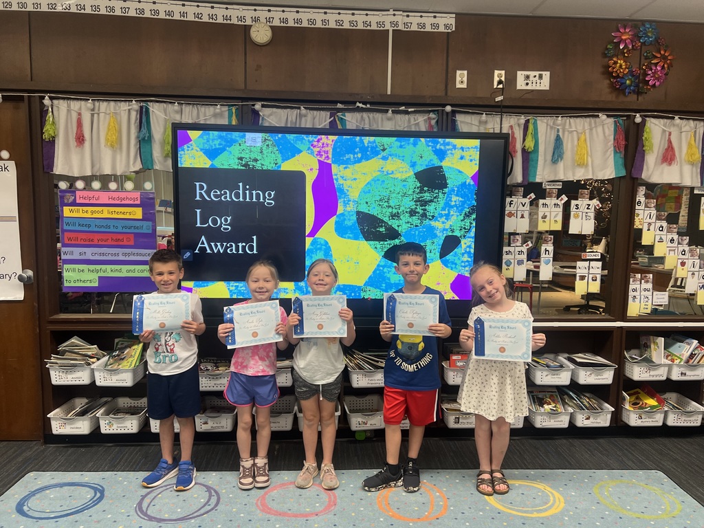 Reading Log Award