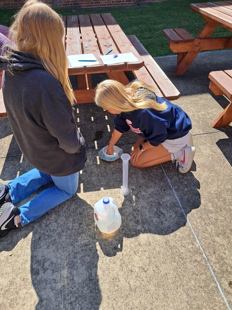 girl putting hand in water