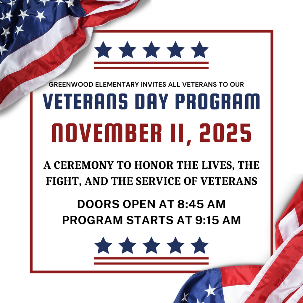 Veterans Day Program Invite