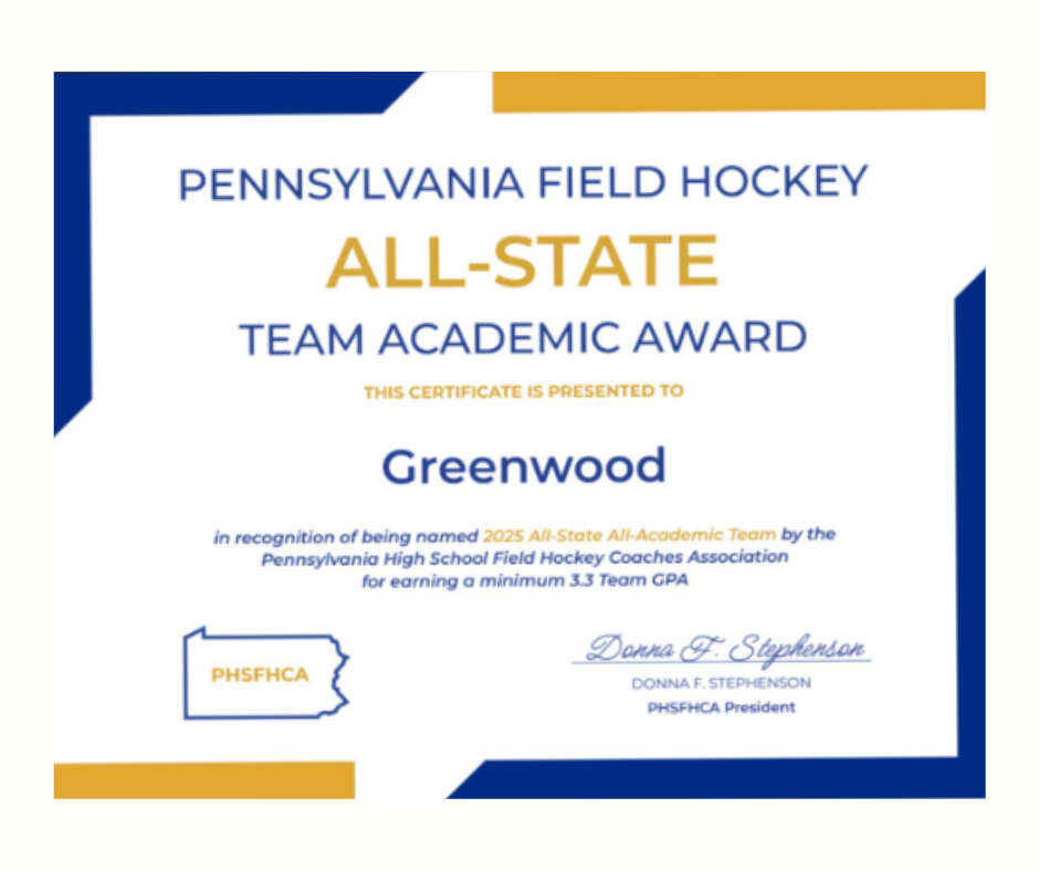 All-State Team Academic Award