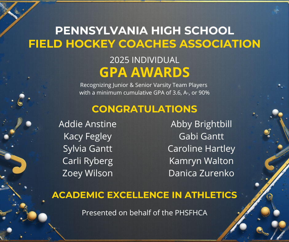 PHSFHCA GPA Awards