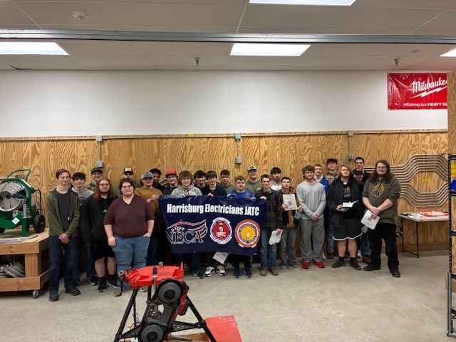 Students from Greenwood, Newport, and West Perry were hosted by the IBEW Electrical Union.