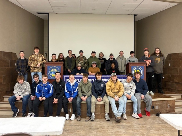 Students from Greenwood, Newport, and West Perry got a tour from the Local 520 Plumbers and Pipefitters and gained valuable knowledge about the benefits of apprenticeship training.