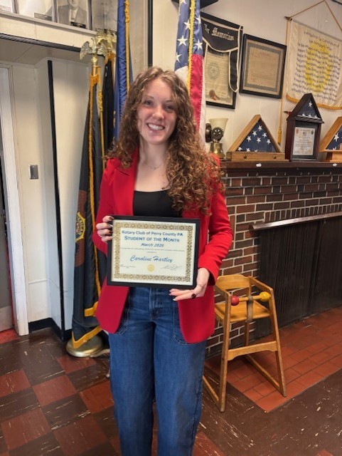 Rotary Senior Student of the Month for March 2026