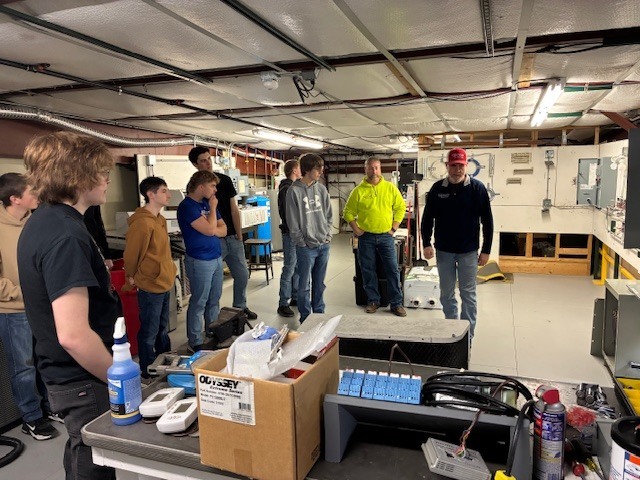 The training area at Secco gives employees the opportunity to hone their skills before applying them at a job site.