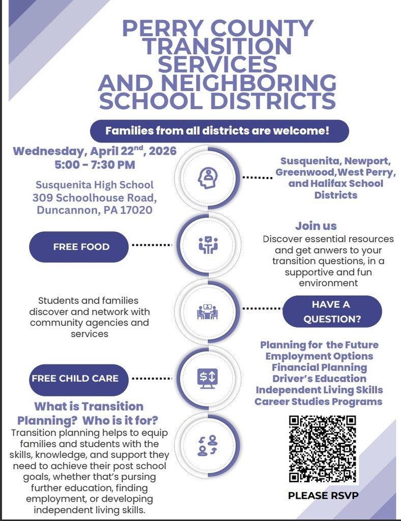 Flyer for Perry County Transition Services