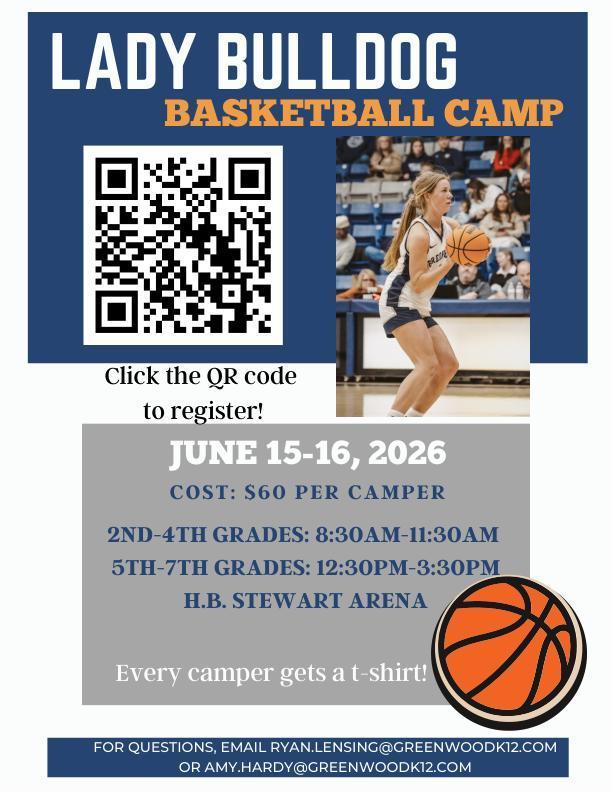 Lady Bulldog BBall Camp