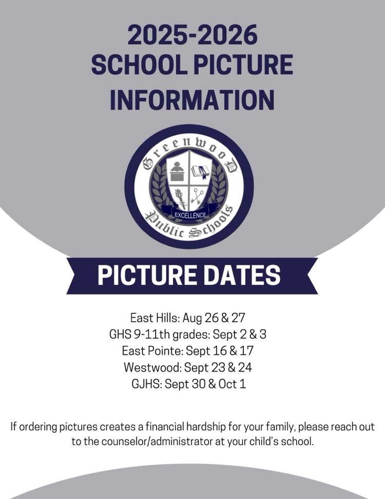 Picture day information