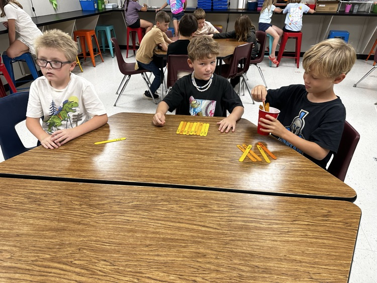FabLab fun this week! Students learned five new math and strategy games to play with Mrs. Eckart. We practiced strategic thinking, multiplication, addition, and good sportsmanship, and had a blast doing it!