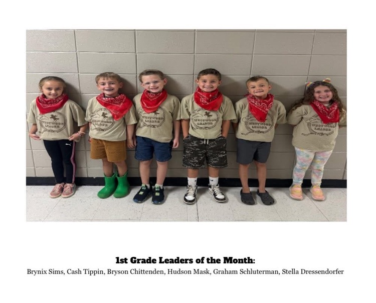 September leaders of the month 