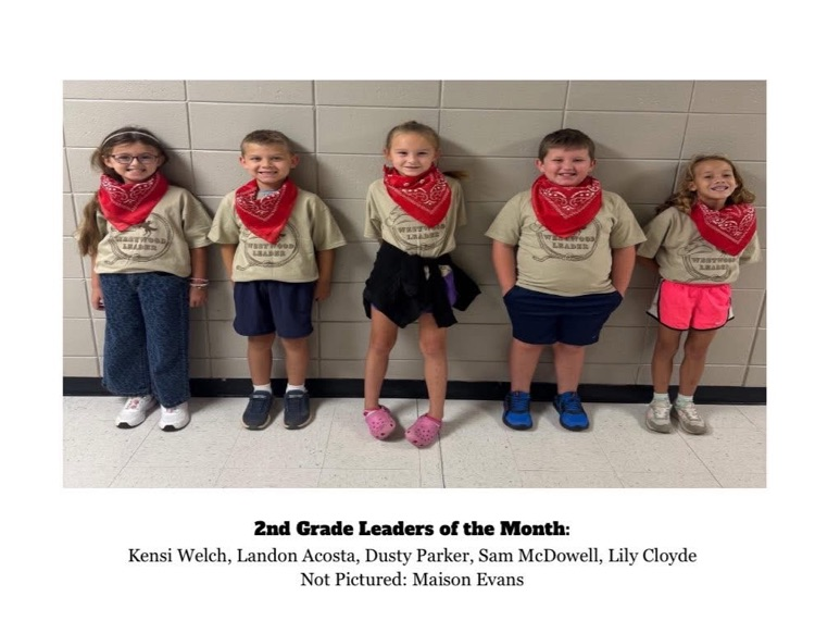 September Leaders of the month 