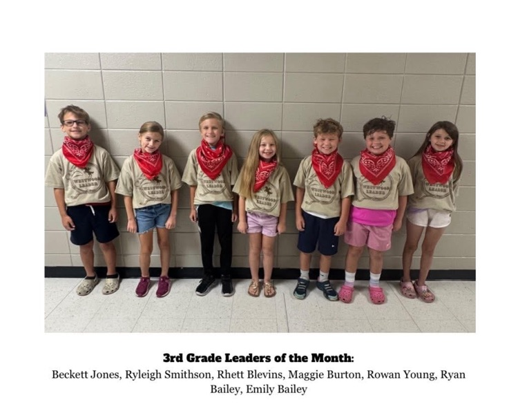 September leaders of the Month 