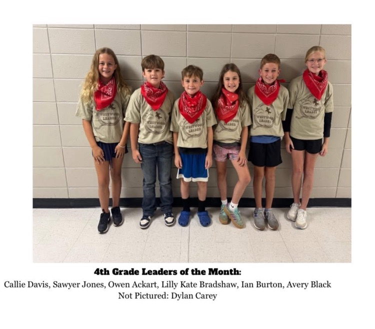 September Leaders of the month 