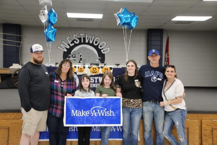 make a wish celebration for Ella Blythe 