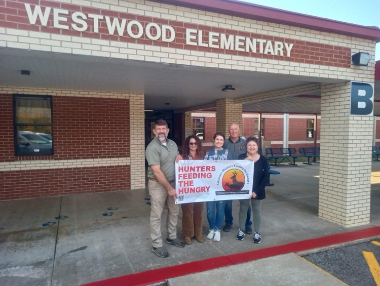 Thank you to “AGFC” and “Hunters Feeding the Hungry” for providing meat sticks to our students in need.