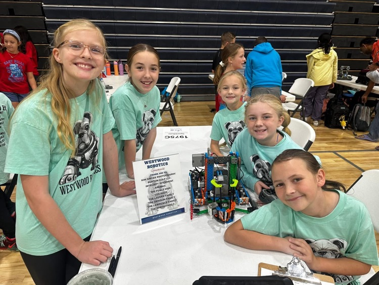 Westwood robotics at their first tournament 