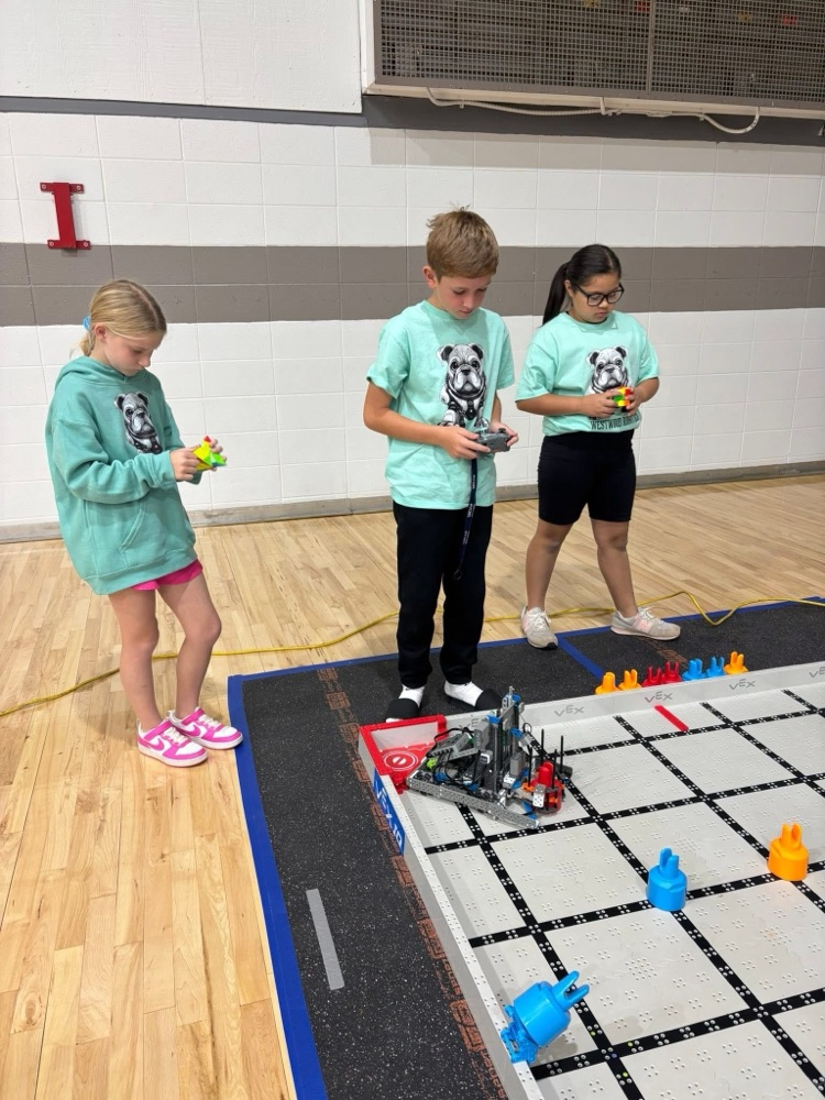 Westwood robotics at their first tournament 