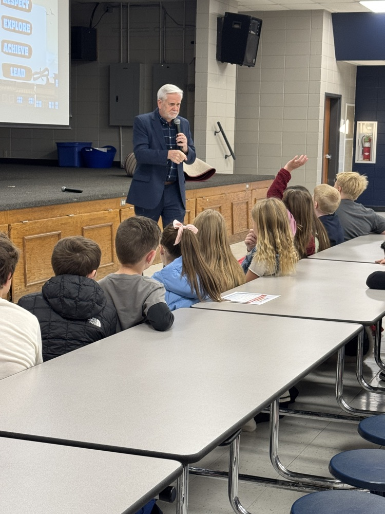 Thank you to our community members Mayor Doug Kinslow, Dr. Allie Young-ACHE, Ty Clark - Rheem, and Andy & Jeanette Jones with Jones Home Builders and Truvi Realty for coming and talking to our kids about their careers!