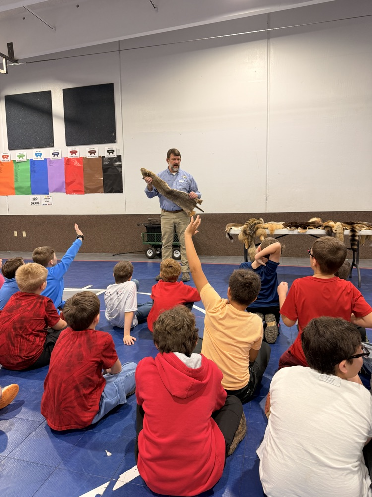 Game and fish commission speaking to archery club today