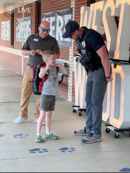 Celebrating School # resource officer day