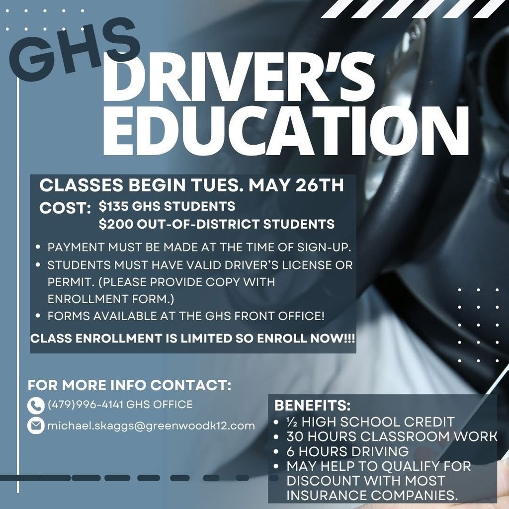 Drivers Ed information