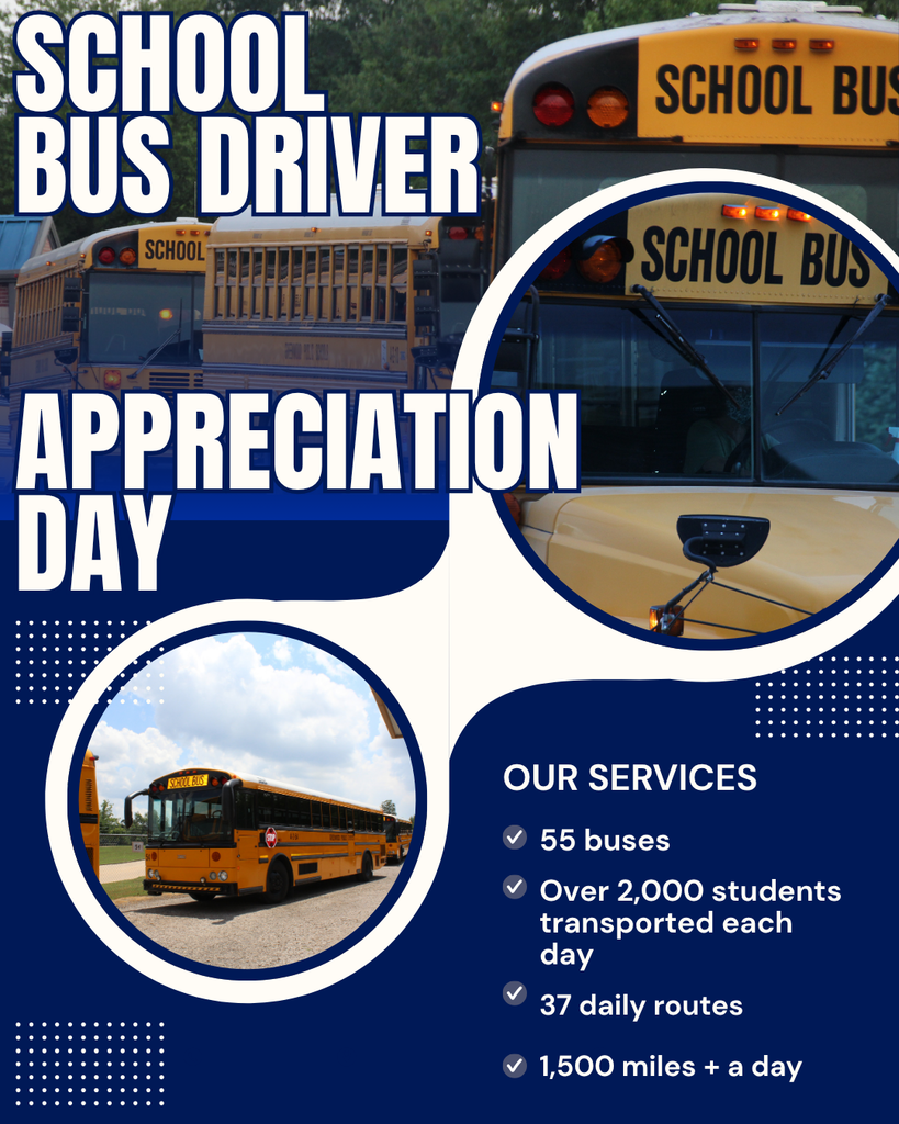 school buses with navy background. 