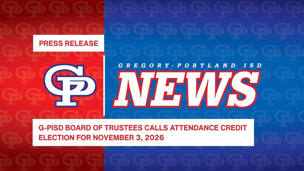 Press release: G-PSD Board of Trustees calls attendance credit election for November 3, 2020.