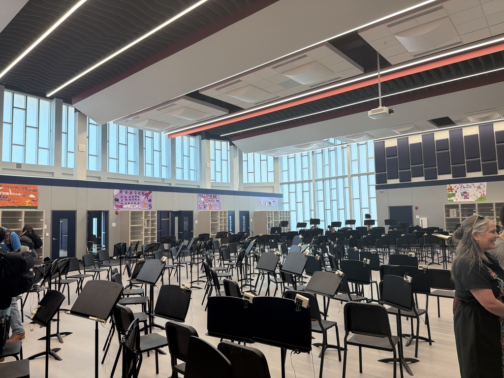 The new bad hall at the high school 