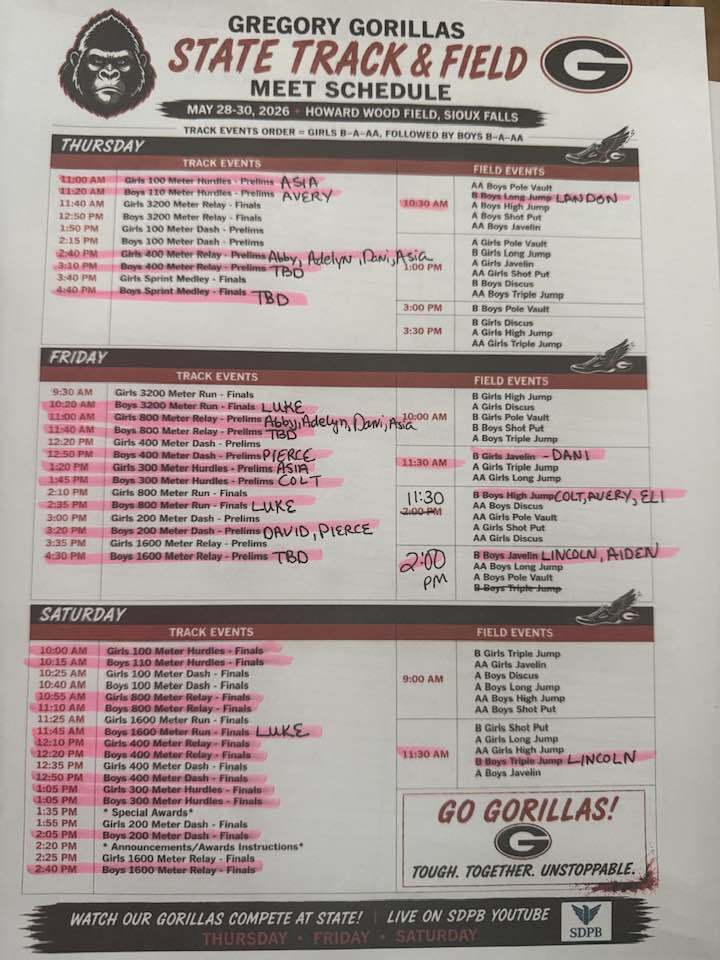 schedule