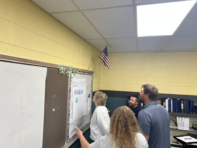 Today our District Leadership Team spent the day collaborating, planning, and preparing for a successful school year. Together, we're Digging Deeper, Reaching Higher as we strengthen our systems, support one another, and keep students at the center of every decision. #OneDistrict #DiggingDeeperReachingHigher