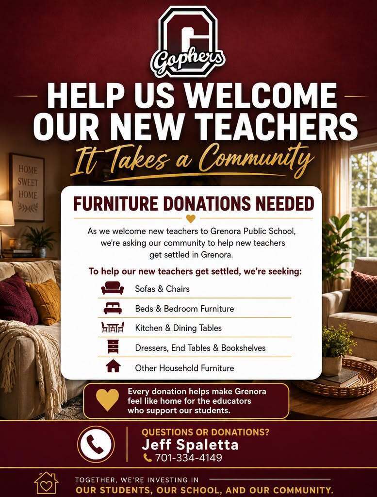 Furniture Donations Needed