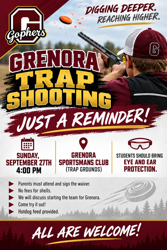 Trap Shooting Reminder