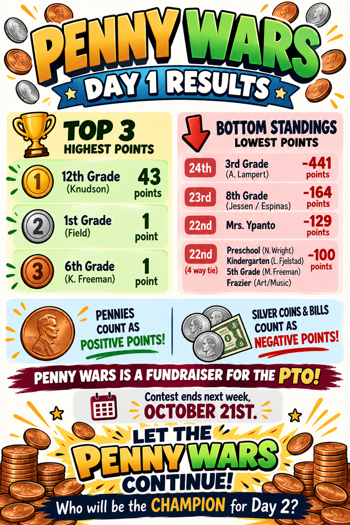 Penny War Results