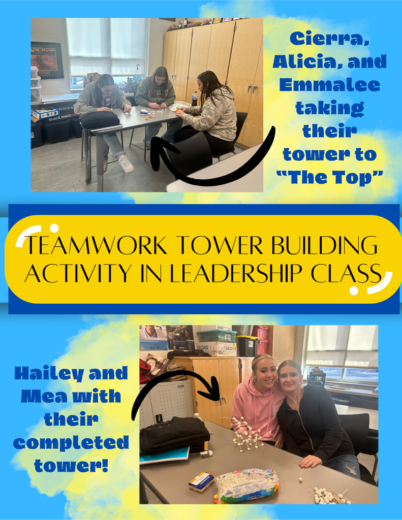 Mr. Zobecks Leadership Class Builds Marshmallow Towers