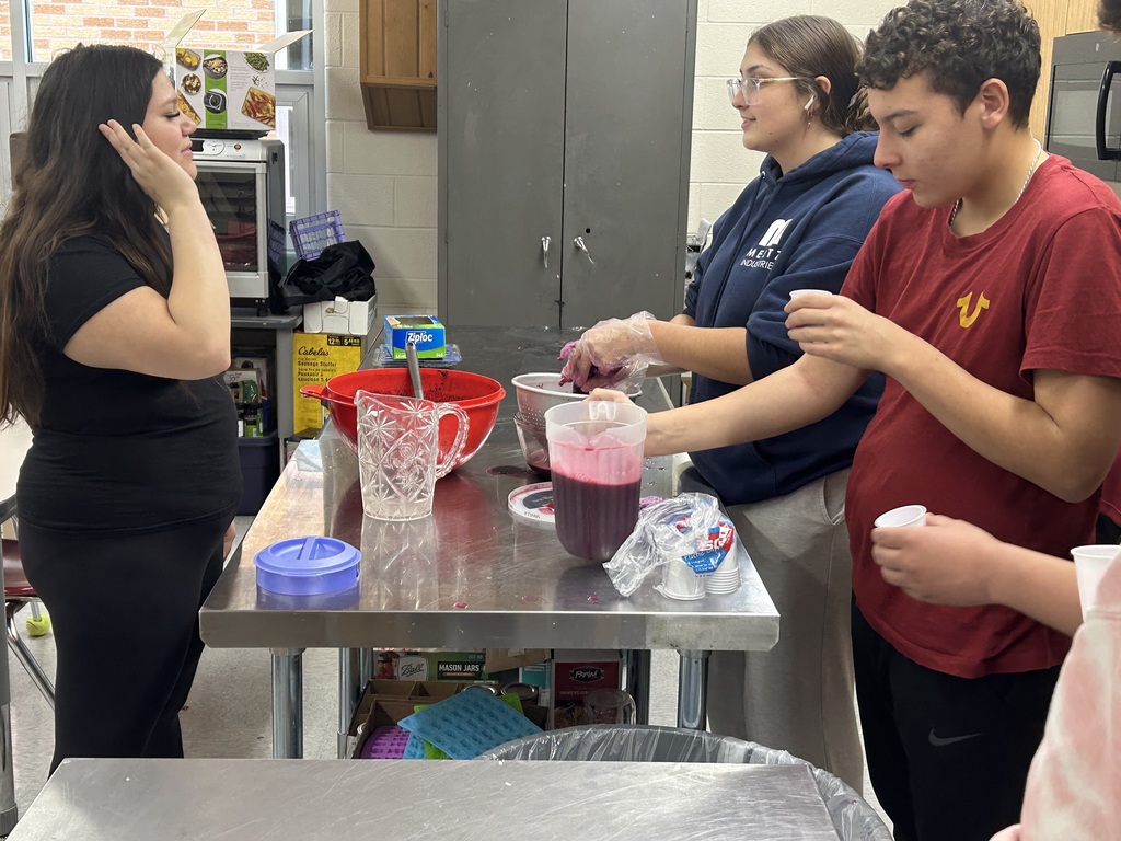 Homemade grape juice by Food Processing Class