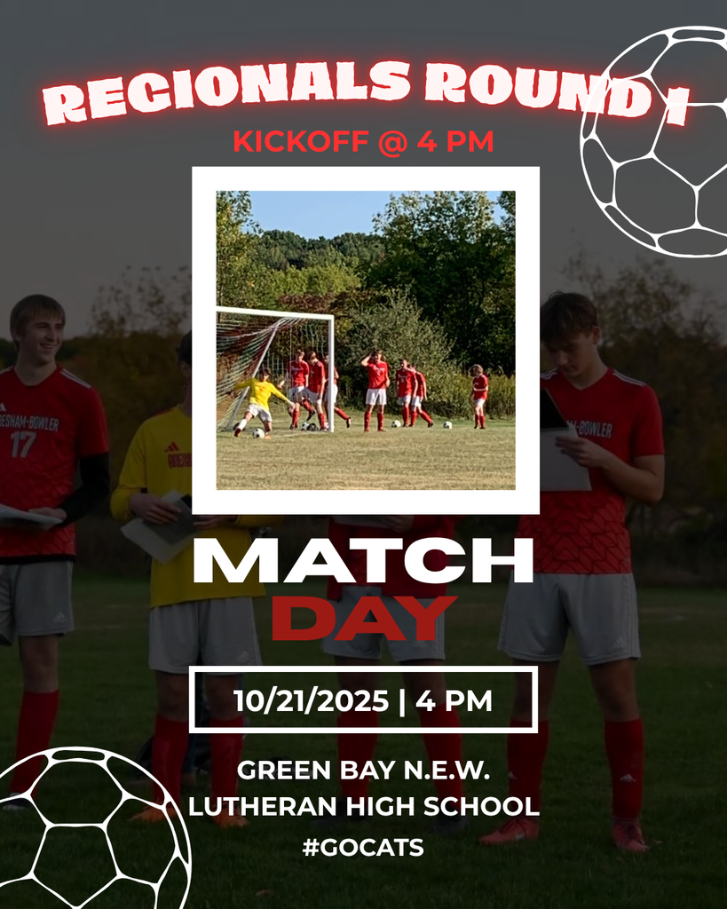 Soccer Regionals - Kickoff @ 4 PM vs N.E.W. Lutheran
