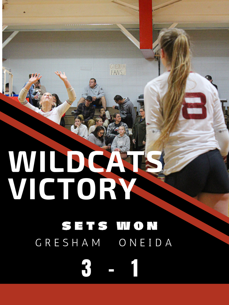 Volleyball Win over Oneida