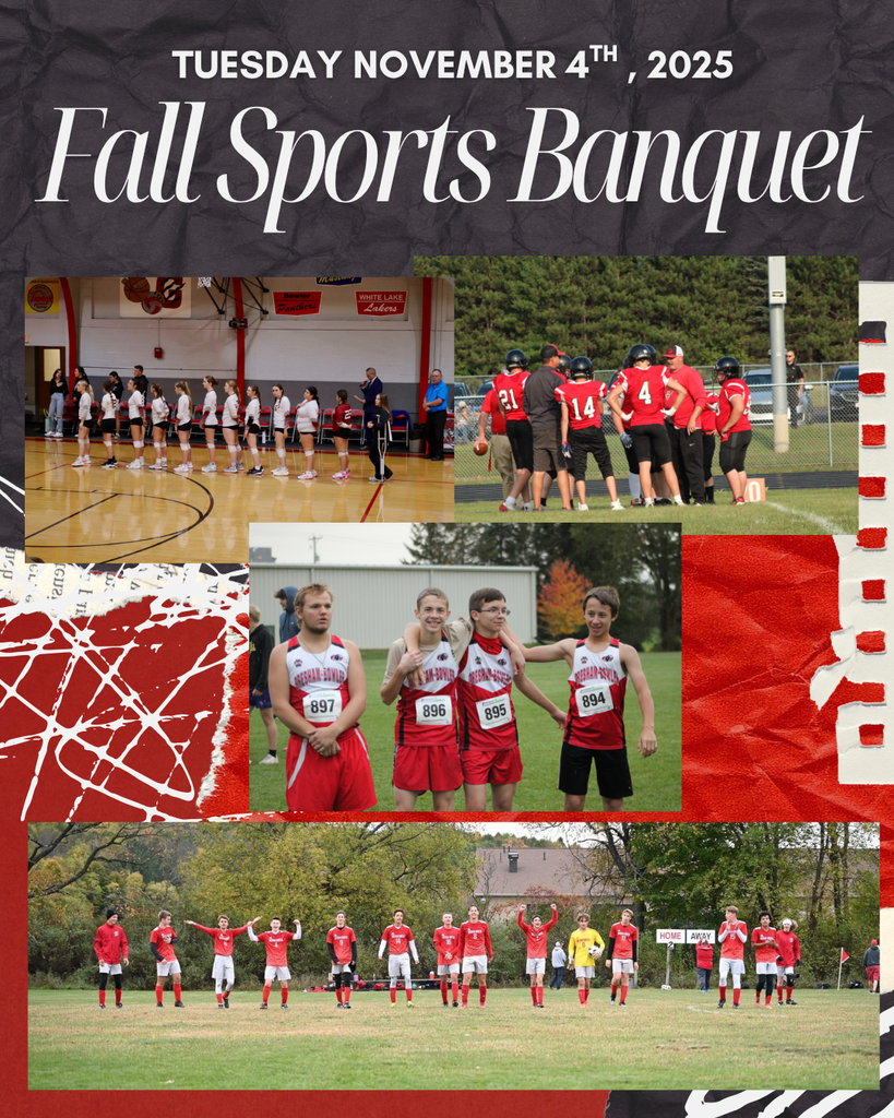Fall Sports Banquet Reminder - November 4th, 2025