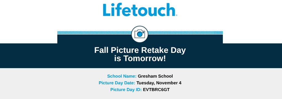 Picture Retake Day - 11/4